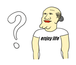 It was a samurai. sticker #9688615