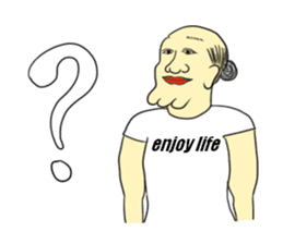 It was a samurai. sticker #9688615