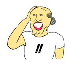 It was a samurai. sticker #9688622