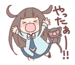 Mei and Tiki sticker #9688985