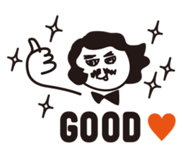 100th anniversary stamp sticker #9689166