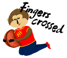 English Monkey sticker #9689475