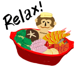 English Monkey sticker #9689496