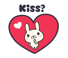 I love rabbit stickers sticker #9689505