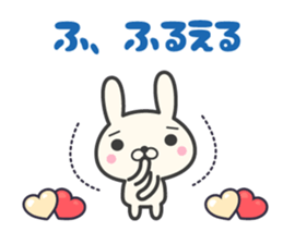I love rabbit stickers sticker #9689530