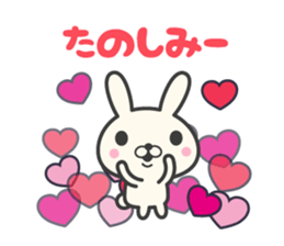 I love rabbit stickers sticker #9689531