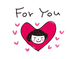 I am shy girl 4 LOVEver sticker #9689976