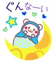 Chocolate bear-matryoshka doll- sticker #9690147