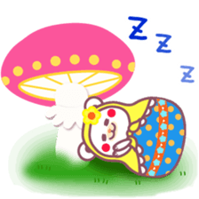 Chocolate bear-matryoshka doll- sticker #9690149