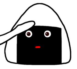 I am Rice ball sticker #9690747