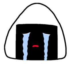 I am Rice ball sticker #9690756