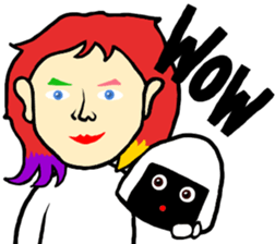 I am Rice ball sticker #9690770