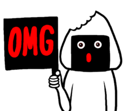 I am Rice ball sticker #9690775