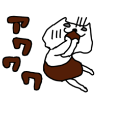 THE CAT (>_<)/ sticker #9691035