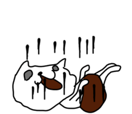 THE CAT (>_<)/ sticker #9691040