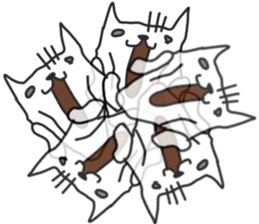 THE CAT (>_<)/ sticker #9691043