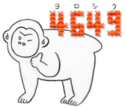 stitch&animal sticker #9691199