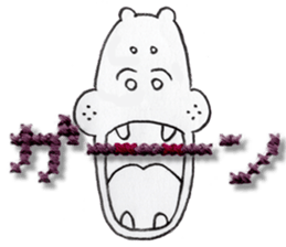 stitch&animal sticker #9691215