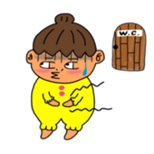 Pretty lady Mu sticker #9691395