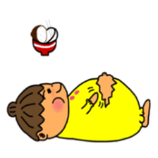 Pretty lady Mu sticker #9691400