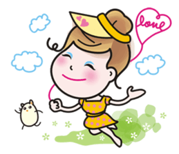 Greetings from a lovely young wife. sticker #9691465