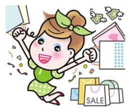 Greetings from a lovely young wife. sticker #9691468