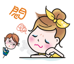 Greetings from a lovely young wife. sticker #9691471