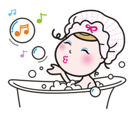 Greetings from a lovely young wife. sticker #9691475