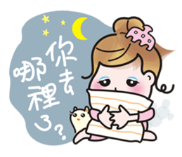 Greetings from a lovely young wife. sticker #9691478