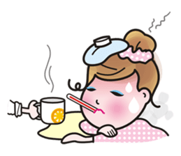 Greetings from a lovely young wife. sticker #9691480