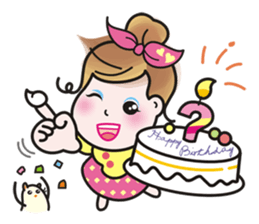 Greetings from a lovely young wife. sticker #9691488