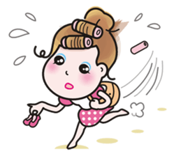 Greetings from a lovely young wife. sticker #9691502