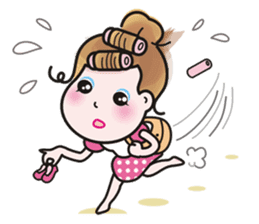 Greetings from a lovely young wife. sticker #9691502