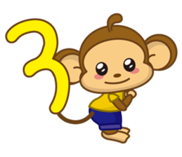 Auspicious Monkey sticker #9692154