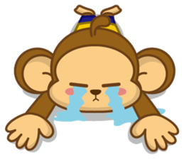 Auspicious Monkey sticker #9692165