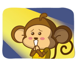 Auspicious Monkey sticker #9692169