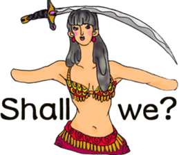 Belly Dancer 2 (English version) sticker #9692206