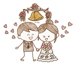 Sketch of Love sticker #9692622