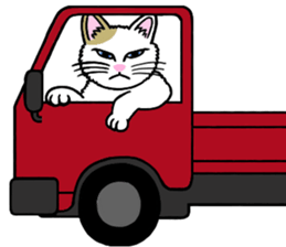 I am a cat.Thank you.4!(English) sticker #9693108