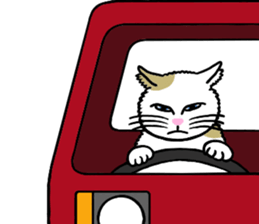 I am a cat.Thank you.4!(English) sticker #9693109