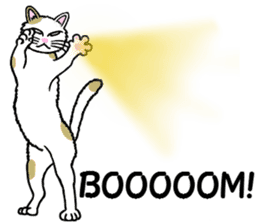 I am a cat.Thank you.4!(English) sticker #9693137
