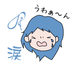 Feeling Girl sticker #9693269