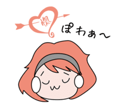 Feeling Girl sticker #9693271