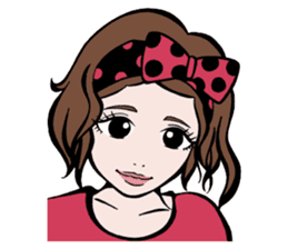 Feeling Girl sticker #9693272