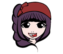 Feeling Girl sticker #9693282