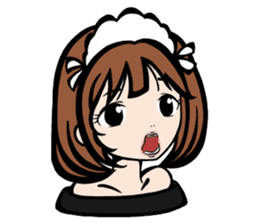 Feeling Girl sticker #9693286