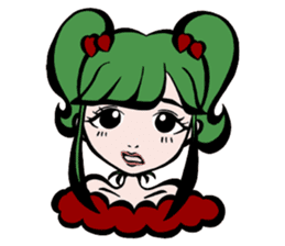 Feeling Girl sticker #9693290