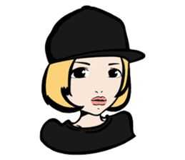 Feeling Girl sticker #9693292