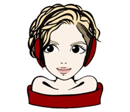 Feeling Girl sticker #9693294