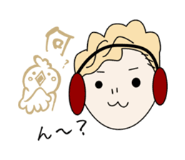 Feeling Girl sticker #9693295